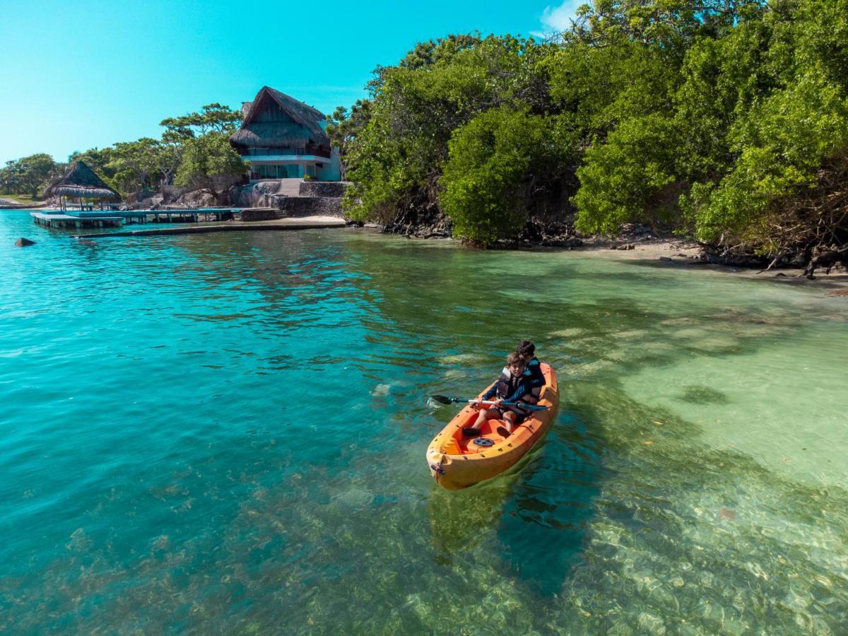 Rosario Ecohotel Isla Grande  Eksteriør billede